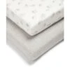 Mamas & Papas Cotbed Fitted Sheets (2 Pack) - Elephant -Baby Products Store mamas papas 2 cot fitted sheets elephant