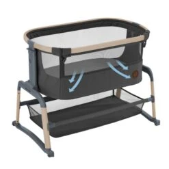 Maxi-Cosi Maxi Cosi Iora Air Co-Sleeper - Beyond Graphite -Baby Products Store maxi cosi iora air co sleeper beyond graphite 5 33694