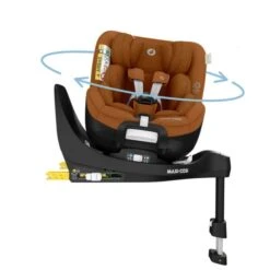 Maxi-Cosi Maxi Cosi Mica Pro Eco I-Size Car Seat - Authentic Cognac