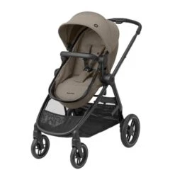 Maxi-Cosi Maxi Cosi Zelia Luxe 2-in-1 Pushchair - Twillic Truffle -Baby Products Store maxi cosi zelia luxe twillic truffle 5 63507