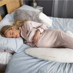 Mother&Baby Support Pillow & Wedge Set - White -Baby Products Store mb pillow lifestyle