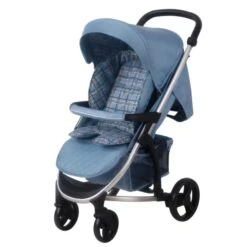 My Babiie MB200i ISize Travel System - Dani Dyer Blue Plaid -Baby Products Store mb200iddbp 1