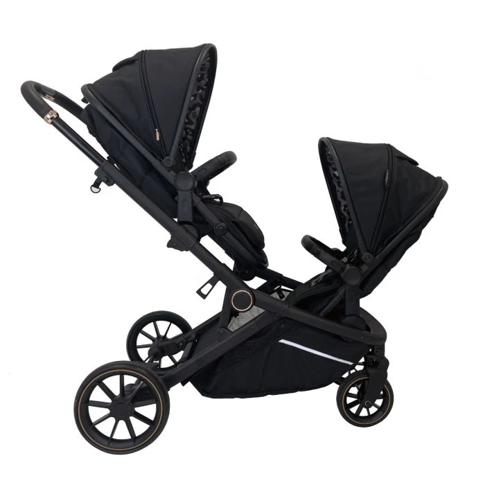 My Babiie MB33 Tandem Pushchair - Dani Dyer Black Leopard 7 My Babiie MB33 Tandem Pushchair - Dani Dyer Black Leopard - Image 5