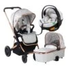 My Babiie MB500i ISize Travel System - Dani Dyer Rose Gold Marble -Baby Products Store mb500iddmr 1