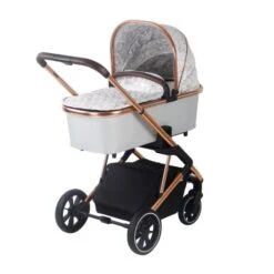 My Babiie MB500i ISize Travel System - Dani Dyer Rose Gold Marble -Baby Products Store mb500iddmr 3