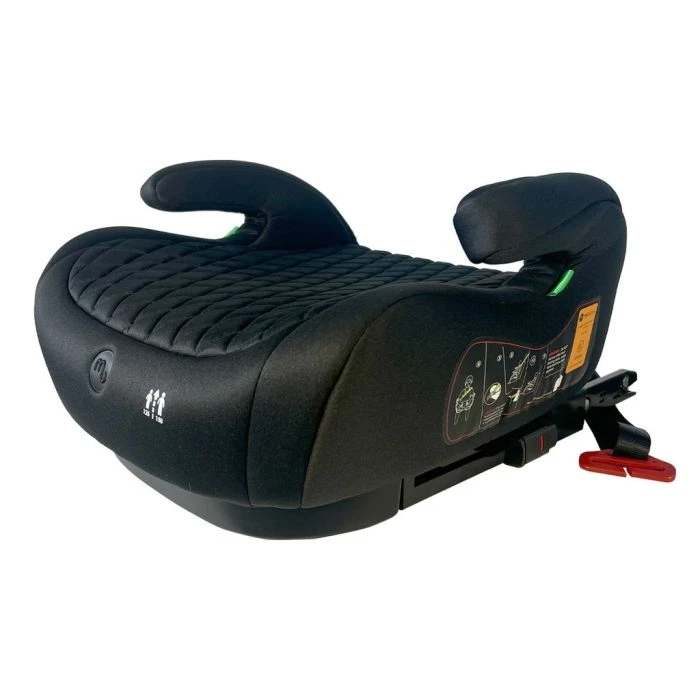 My Babiie ISize Booster Car Seat - Black Quilted 3 My Babiie ISize Booster Car Seat - Black Quilted