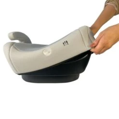 My Babiie ISize Booster Car Seat - Stone -Baby Products Store mbcsboostst 5 1024x1024