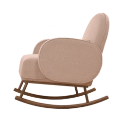 Tutti Bambini Micah Rocking Chair & Footstool - Blush -Baby Products Store micah rocking chair and footstool blush 2 square