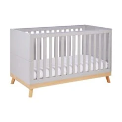Babymore Mona Cot Bed - Grey 10 Babymore Mona Cot Bed - Grey -Baby Products Store mona cot bed grey 5