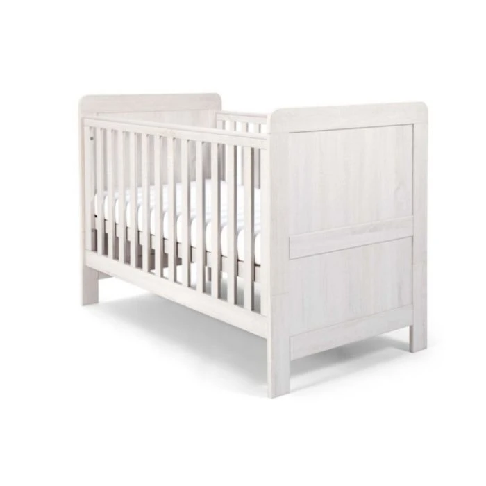Mamas & Papas Atlas Cot Bed - Nimbus White 4 Mamas & Papas Atlas Cot Bed - Nimbus White - Image 2