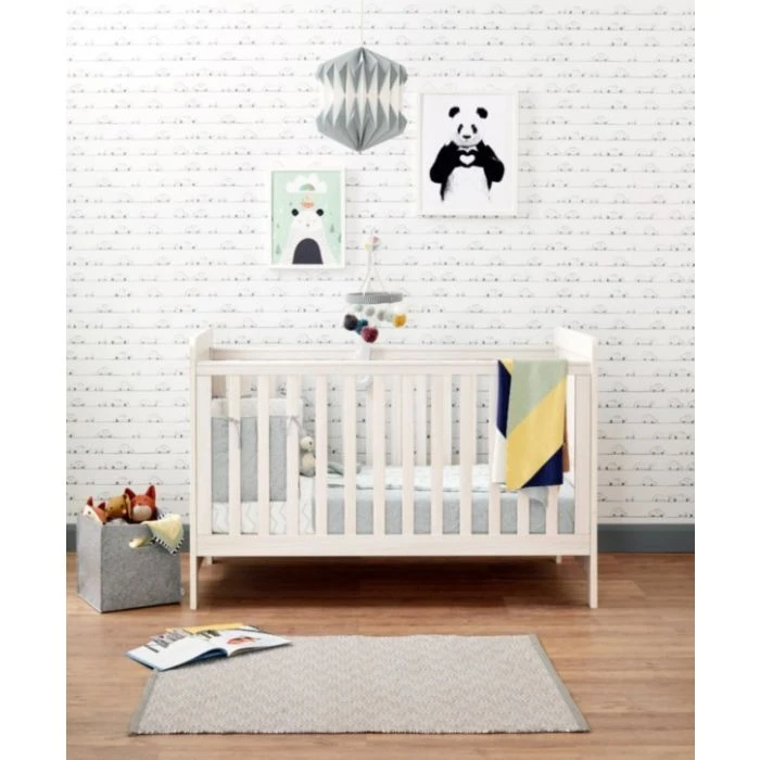 Mamas & Papas Atlas Cot Bed - Nimbus White 7 Mamas & Papas Atlas Cot Bed - Nimbus White - Image 5