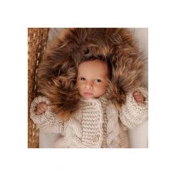 Bizzi Growin Alpaca Pram Suit (3 - 6 Months) - Natural