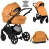 Noordi Fjordi Leather 2in1 Pram - Camel 1 Noordi Fjordi Leather 2in1 Pram - Camel -Baby Products Store noordi fjordi leather 2 in 1 pram camel 09355