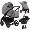Noordi Fjordi Leather 3in1 Travel System - Sleet -Baby Products Store noordi fjordi leather 3 in 1 travel system sleet 2023 62549