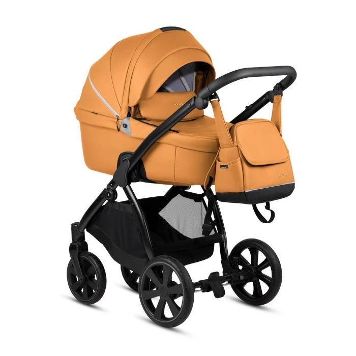 Noordi Fjordi Leather 2in1 Pram - Camel 4 Noordi Fjordi Leather 2in1 Pram - Camel - Image 2