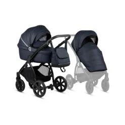 Noordi Fjordi Leather 2in1 Pram - Twilight -Baby Products Store noordi fjordi leather twilight 9 99090