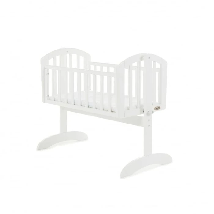 Obaby Sophie Swinging Crib - White 3 Obaby Sophie Swinging Crib - White