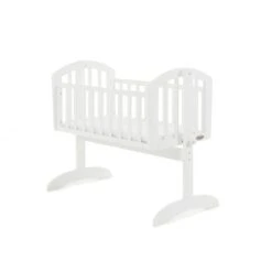 Obaby Sophie Swinging Crib & Mattress - White -Baby Products Store obaby sophie swinging crib p10595 71476 image 1