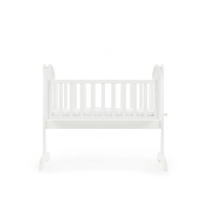 Obaby Sophie Swinging Crib - White 4 Obaby Sophie Swinging Crib - White - Image 2