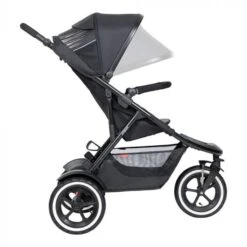 Phil & Teds Sport Pushchair - Black -Baby Products Store phil teds sport black hood 3 1