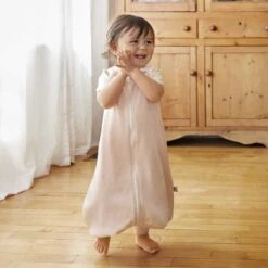 Ergobaby On The Move Sleep Bag Size M 1.0 Tog - Pink Sand -Baby Products Store pink sand ls 1