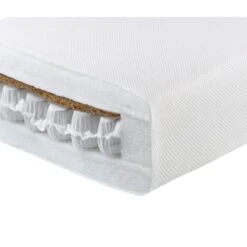 Babymore Premium Core Pocket Sprung Cot Bed Mattress - 140x70cm