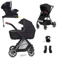 Silver Cross Reef Pushchair With First Bed Carrycot + Travel Pack - Orbit