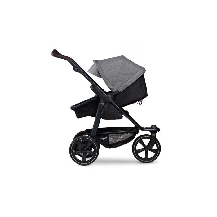 Tfk Mono2 Combi Pushchair With Air Chamber Wheels + FREE Mamaboard - Premium Grey 4 Tfk Mono2 Combi Pushchair With Air Chamber Wheels + FREE Mamaboard - Premium Grey - Image 2