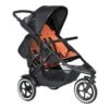 Phil & Teds Sport Pushchair + Double Kit - Rust 1 Phil & Teds Sport Pushchair + Double Kit - Rust -Baby Products Store rust2