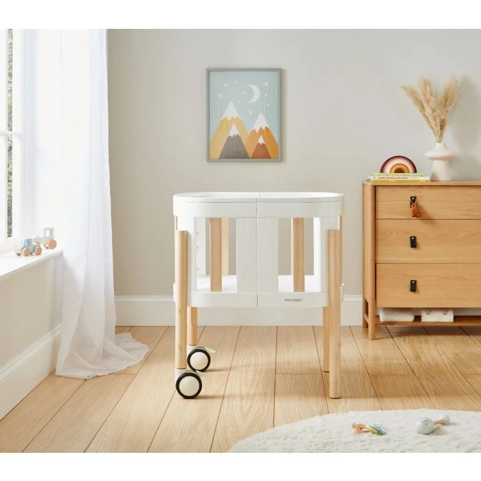 Kiki & Sebby® Sbrout® 6-in-1 Multifunctional Nursery Baby Crib & Cot Bundle 5 Kiki & Sebby® Sbrout® 6-in-1 Multifunctional Nursery Baby Crib & Cot Bundle - Image 3