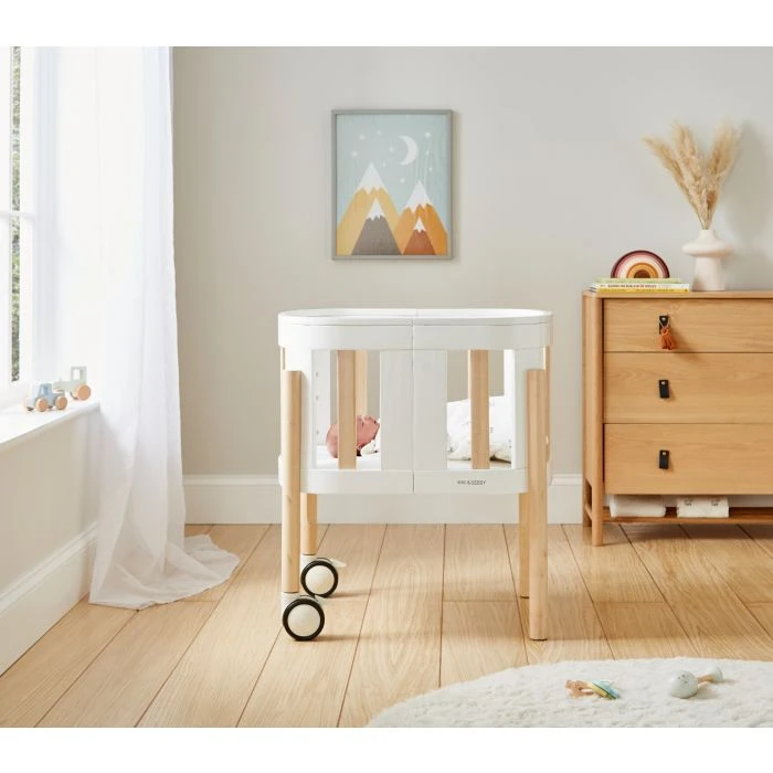 Kiki & Sebby® Sbrout® 6-in-1 Multifunctional Nursery Baby Crib & Cot Bundle 6 Kiki & Sebby® Sbrout® 6-in-1 Multifunctional Nursery Baby Crib & Cot Bundle - Image 4