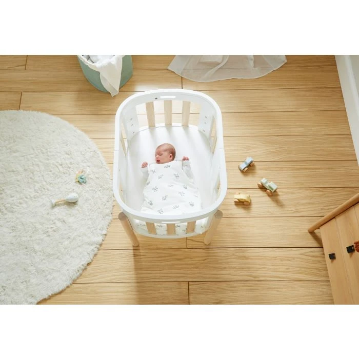 Kiki & Sebby® Sbrout® 6-in-1 Multifunctional Nursery Baby Crib & Cot Bundle 10 Kiki & Sebby® Sbrout® 6-in-1 Multifunctional Nursery Baby Crib & Cot Bundle - Image 8