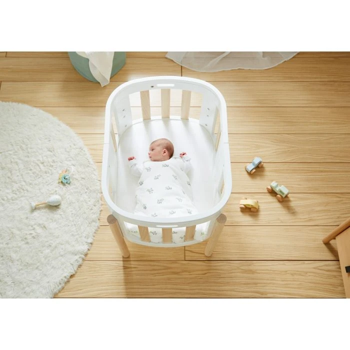 Kiki & Sebby® Sbrout® 6-in-1 Multifunctional Nursery Baby Crib & Cot Bundle 11 Kiki & Sebby® Sbrout® 6-in-1 Multifunctional Nursery Baby Crib & Cot Bundle - Image 9