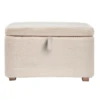 Gaia Baby Footstool - Biscuit Boucle/Oak