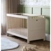 Silver Cross Seville Cot Bed - Cashmere Oak -Baby Products Store seville convertible cot to toddler bed 01