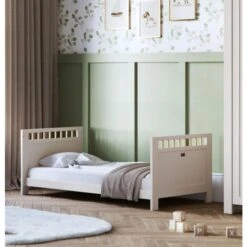 Silver Cross Seville Cot Bed - Cashmere Oak -Baby Products Store seville convertible cot to toddler bed 05