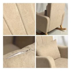 Silver Cross Carmel Nursing Chair - Almond -Baby Products Store silver cross carmel nursing chair almond 04