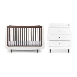 Baby Products Store -Baby Products Store snuzkot skandi 2 piece nursery furniture set ebony 80274