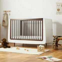SnuzKot Skandi 3 Piece Nursery Furniture Set - Ebony -Baby Products Store snuzkot skandi cot bed ebony 4 65530