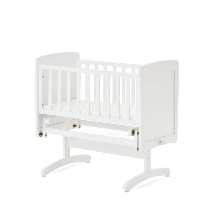 Obaby Gliding Crib – White 4 Obaby Gliding Crib – White - Image 2