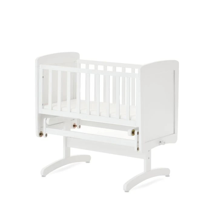 Obaby Gliding Crib – White 3 Obaby Gliding Crib – White