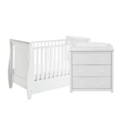 Babymore Stella 2 Piece Room Set - White