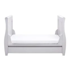 Babymore Stella Sleigh Cot Bed - Grey -Baby Products Store stella sleigh cot bed drop side grey 8