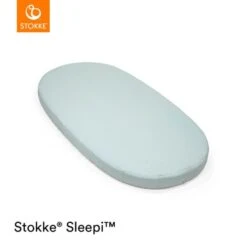 Stokke Sleepi Bed Fitted Sheet V3 - Dots Sage
