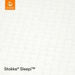 Stokke Sleepi Bed Fitted Sheet V3 - Fans Grey -Baby Products Store stokke sleepi bed fitted sheet v3 fans grey 3 38245