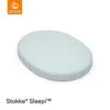 Stokke Sleepi Mini Fitted Sheet V3 - Dots Sage -Baby Products Store stokke sleepi mini fitted sheet v3 dots sage 1 98758
