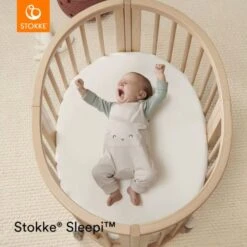 Stokke Sleepi Mini Mattress V3 - White 13 Stokke Sleepi Mini Mattress V3 - White -Baby Products Store stokke sleepi mini v3 natural lifestyle 1 53774