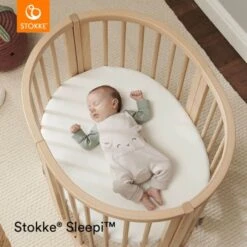 Stokke Sleepi Mini Mattress V3 - White 12 Stokke Sleepi Mini Mattress V3 - White -Baby Products Store stokke sleepi mini v3 natural lifestyle 61544