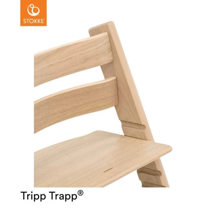 Stokke Tripp Trapp HIghchair - Oak/Natural 4 Stokke Tripp Trapp HIghchair - Oak/Natural - Image 2
