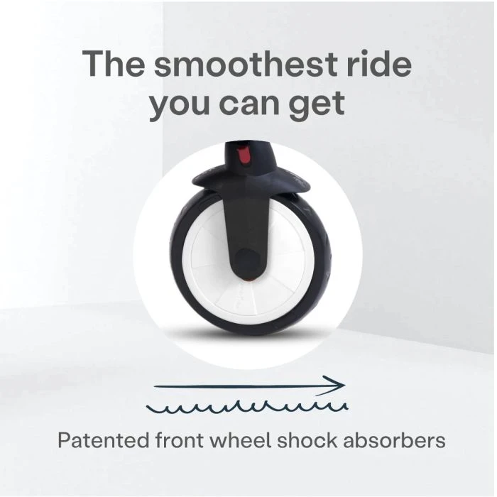 SmarTrike 6-in-1 STR5 Stroller Trike - Black&White 6 SmarTrike 6-in-1 STR5 Stroller Trike - Black&White - Image 4